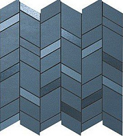 Керамическая мозаика Atlas Concord Италия MEK 9MCU BLUE MOSAICO CHEVRON WALL 30,5х30,5см 0,56кв.м.