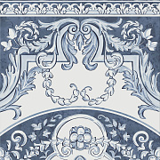 Декор KERAMA MARAZZI Алмаш HGD\A511\SG9174 продолжение угла синий 30х30см 0,09кв.м.