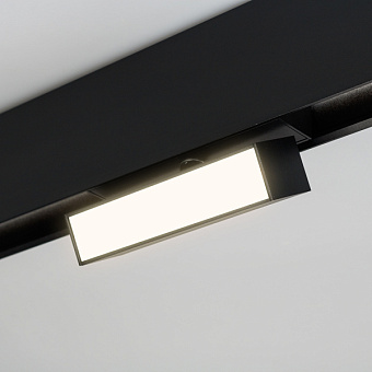 Трековый светильник Arlight Mag-Flat-Fold 026987 6Вт LED чёрный для однофазного трека