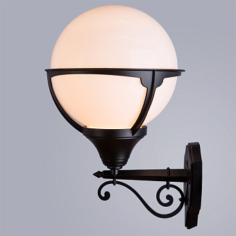 Светильник фасадный Arte Lamp MONACO A1491AL-1BK 75Вт IP44 E27 чёрный