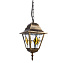 Светильник фасадный Arte Lamp BERLIN A1015SO-1BN 75Вт IP44 E27 золотой/чёрный