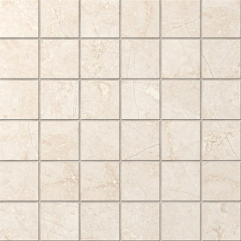 Керамическая мозаика ESTIMA Marmulla Mosaic/MA02_NS/MA02_PS/30x30x10/5x5 бежевый 30х30см 0,9кв.м.