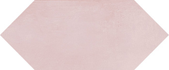 Настенная плитка KERAMA MARAZZI Фурнаш 35024 грань розовый светлый глянцевый 14х34см 0,709кв.м. глянцевая