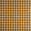 Стеклянная мозаика Ezzari Lisa 2532-В коричневый 31,3х49,5см 2кв.м.