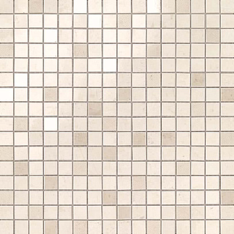Керамическая мозаика Atlas Concord Италия MARVEL STONE 9MQE Cream Prestige Mosaic Q 30,5х30,5см 0,558кв.м.