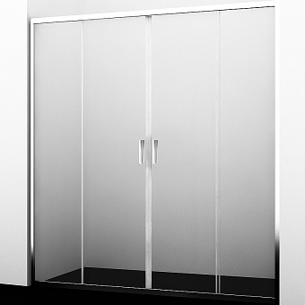 Душевая дверь WASSERKRAFT Lippe 45S09 190х170см стекло прозрачное