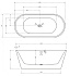 Ванна акриловая Abber AB9320-1.5 150х75см отдельностоящая