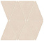 Керамическая мозаика Atlas Concord Италия Boost Natural A7CN Kaolin Mosaico Rhombus 33,8х36,7см 0,496кв.м.