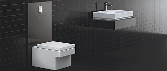 Раковина подвесная GROHE Cube Ceramic 3947800H 50х49см