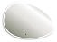 Зеркало Azario Omega LED-00002556 60х92см с подсветкой