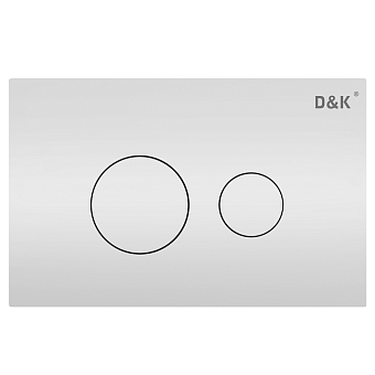 Панель смыва D&K DB1029016 белый