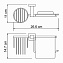 Набор аксессуаров для ванной WASSERKRAFT Lippe K-6500 K-6559 хром 2 предметов