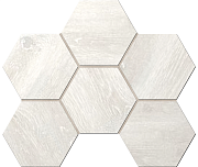 Керамическая мозаика ESTIMA DAINTREE Mosaic/DA00_NS/25x28,5x10/Hexagon Heagon Light Grey 25х28,5см 0,071кв.м.