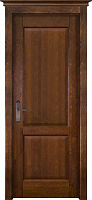 Межкомнатная дверь Ока Massive olha Фоборг Античный орех Массив 800х2000мм глухая