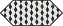Декор KERAMA MARAZZI Келуш HGD\A483\35006 чёрно белый глянцевый 14х34см 0,048кв.м.