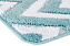 Коврик для ванной FIXSEN River FX-5004C 50х80см голубой