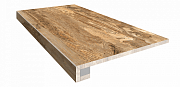Плитка для ступеней ESTIMA Spanish Wood SP04_NR/33x120/S1/Riser/SP04_NR/14,5x120 Ocre 120х33смкв.м. неполированная