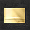 Кнопка для инсталляции BERGES NOVUM F9 золото глянец