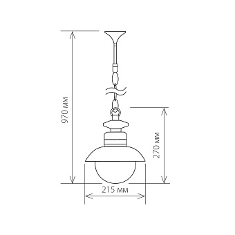 Светильник ландшафтный Elektrostandard Talli a038483 GL 3002H 60Вт IP44 E27 чёрный