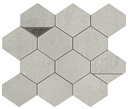 Керамическая мозаика Atlas Concord Италия Blaze 9BNA Aluminium Mosaico Nest 29,4х25,8см 0,455кв.м.