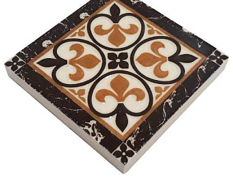 Вставка Роскошная мозаика ВК 18 коричневый 6х6см 0,004кв.м.
