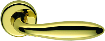 Дверная ручка нажимная COLOMBO Mach CD81 полированная латунь