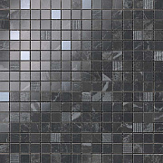 Керамическая мозаика Atlas Concord Италия Marvel Pro ADQH Noir St.Laurent Mosaico Lapp. 30х30см 0,9кв.м.