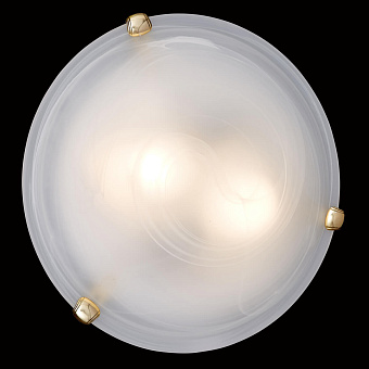 Светильник настенно-потолочный Sonex DUNA 153/K золото 120Вт E27