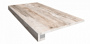 Плитка для ступеней ESTIMA Spanish Wood SP01_NR/33x120/S1/S5/Riser/SP01_NR/14,5x120 Creamy 120х33смкв.м. неполированная