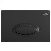 Панель смыва D&K DB1399025 чёрный
