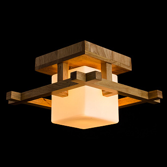 Люстра потолочная Arte Lamp WOODS A8252PL-1BR 60Вт 1 лампочек E27