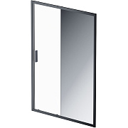 Душевая дверь AM-PM Gem Solo W90G-140-1-195BMir 195х140см стекло зеркальное