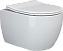 Унитаз подвесной Ceramica Nova PLAY CN3001 безободковый с микролифтом