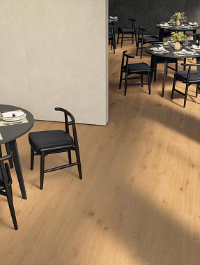 Матовый керамогранит Atlas Concord Италия Entice A8YB Pale Oak Elegant 18,5х150см 1,11кв.м.