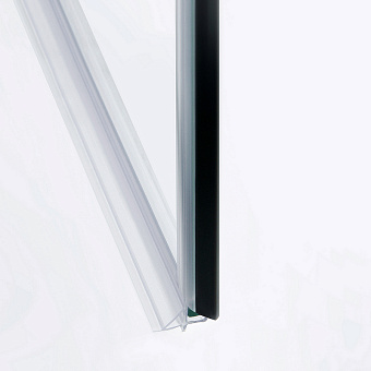 Угловое ограждение WASSERKRAFT Leine 35P11 200х90см стекло прозрачное