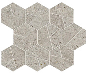 Керамическая мозаика Atlas Concord Италия Boost Stone A7CY Pearl Mosaico Hex. 25х28,5см 0,428кв.м.
