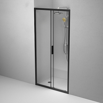 Душевая дверь AM-PM Gem Solo W90G-100-1-195BT 195х100см стекло прозрачное