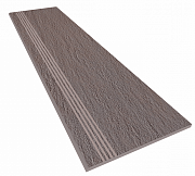 Плитка для ступеней ESTIMA Loft Steptrade/LF03_NS/30x120x10 коричневый 120х30см 0,36кв.м. матовая