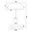 Настольная лампа Maytoni Kiwi Z153-TL-01-N 40Вт E27