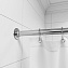 Угловой карниз для ванной комнаты, 90-180 см, глянц. хром, Elegante, IDDIS, 050A200I14