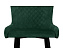 Барный стул AERO 44х53х91см велюр/сталь Dark Green