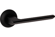 Дверная ручка нажимная Code Deco H-14105-A-BLM чёрный матовый