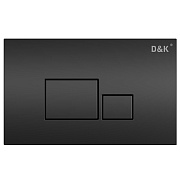 Кнопка для инсталляции D&K Quadro DB1519025 чёрный