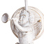 Светильник настенный Arte Lamp AMUR A1133AP-1WG 60Вт E14