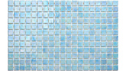 Стеклянная мозаика Ezzari AZUR TES82777 голубой 31,3х49,5см 2кв.м.