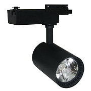 Трековый светильник Arte Lamp Vinsant A2664PL-1BK 30Вт LED чёрный для однофазного трека