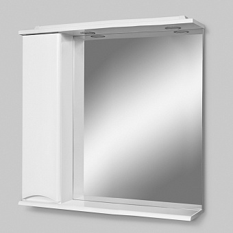 Шкаф зеркальный AM-PM Like M80MPL0801WG 15х80х78см с подсветкой