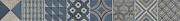 Бордюр KERAMA MARAZZI Онда OS\B245\SG606220R синий 7,2х60см 0,388кв.м.