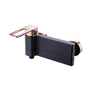 Смеситель для ванны IDDIS Slide SLIBG00i02 розовый/чёрный