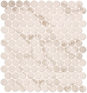 Керамическая мозаика FAP CERAMICHE Roma fLTO Calacatta Round Mosaico 32,5х29,5см 0,575кв.м.